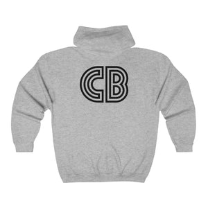 Cycle Brewing Logo | Unisex Heavy Blend™ Full Zip Hooded Sweatshirt